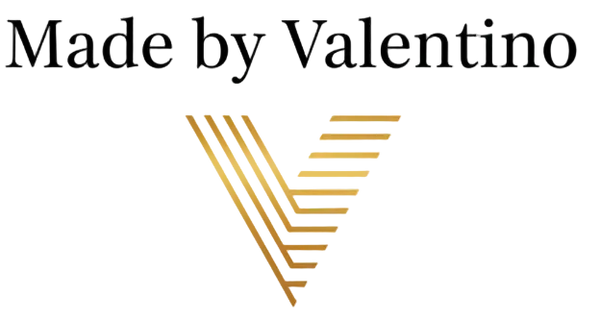 Made by Valentino Logo mit V-Symbol